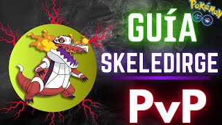 🔥¡Es un MONSTRUO en PvP😈Los MEJORES ATAQUES de SKELEDIRGE en Pokémon GO [upl. by Peugia654]