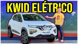 Teste Renault KWID ELÉTRICO a REAL sobre o carro [upl. by Amitarp]