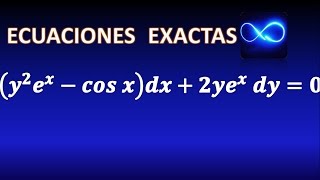 44 Ecuación diferencial exacta resuelta en 3 pasos Ejercicio resuelto [upl. by Wiersma]