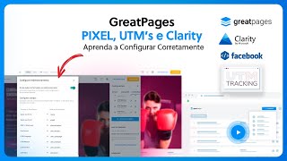 Guia Completo Como Configurar Pixel do Facebook UTM e Clarity no GreatPages para 2024 [upl. by Airehc67]