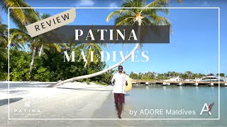 Review of PATINA MALDIVES Fari Islands by ADORE Maldives 4K [upl. by Isherwood120]