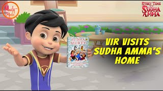 Vir The Robot Boy visits Sudha Ammas Home  Story Time With Sudha Amma  Hindi Promo [upl. by Ennovyahs486]