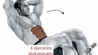 Abdominales en 8 Minutos 4 Ejercicios Para El Abdomen Entrenamiento [upl. by Fan124]