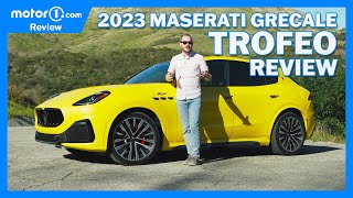 2023 Maserati Grecale Trofeo Review  True Trident SUV [upl. by Salokkin]