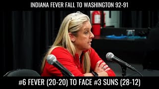 Indiana Fever Face Suns In First Round indianafever [upl. by Ainniz]