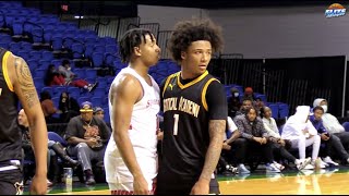 Mikey Williams amp Treymane Parker SHUT IT DOWN Vertical Academy vs The Burlington School [upl. by Aniala]