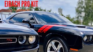 Eibach Pro Kit On Challenger RT [upl. by Boy]