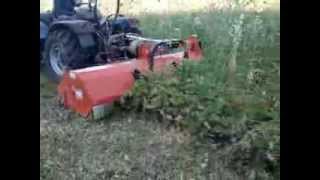 MURATORI Flail Mower MT40 Front Mount part 1 [upl. by Onej]