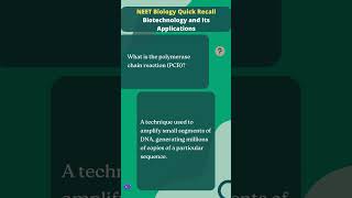 Biology Biotechnology and Its Applications 6 neet neetug neet2024 [upl. by Arlana]