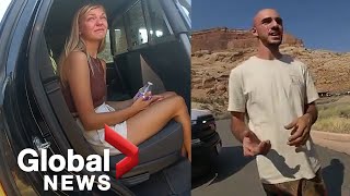 Police bodycam footage shows Gabby Petito fiancé pulled over before her disappearance [upl. by Lucia]