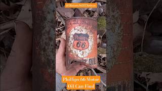 Old Antique Phillips 66 Motor Oil Can Find Digging Old Bottle Dump Wisconsin HistoryStillThrives [upl. by Butcher]