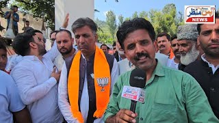 Exclusive talk with murtaza Khan after HM Amit shah visit bjp MLA candidate Mandher [upl. by Ycniuqed]