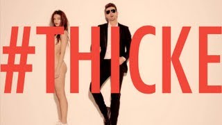 Robin Thicke  Blurred Lines lyrics [upl. by Wolram489]