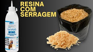 Misturei Resina com Serragem e olha só o que aconteceu 😱 [upl. by Llamaj655]