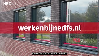 wwwwerkenbijnedfsnl  Servicemonteur Beveiligingstechniek  Okke [upl. by Yedok]