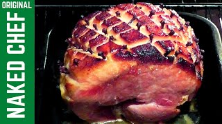 Christmas ROAST GAMMON  Honey amp Mustard  How to cook recipe [upl. by Lednar]