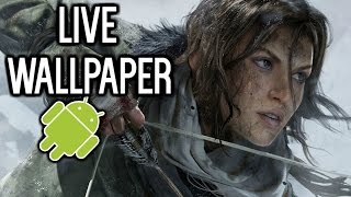 Tomb Raider Live Wallpaper for Android [upl. by Vastah]