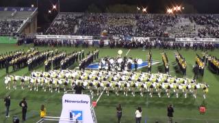 Commack HS Marching Band amp Kickline at Hofstra Univ 2013 [upl. by Maziar]