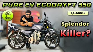 2024 PURE EV EcoDryft 350 😲 170 Km in ₹20 Only EBike Full Detailed Review Best Electric Bike India [upl. by Verney168]