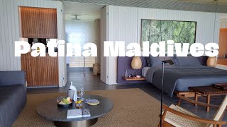 Patina Maldives Fari Islands  1 Bedroom Water Pool Villa  Luxury Resort [upl. by Lindo]