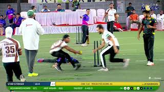 STAR STRIKER vs JR WARRIORS  BSL  BHIWANDI SUPER LEAGUE 2024  DAY 04 [upl. by Lawrence]