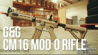 GampG CM16 MOD 0 Airsoft M4 AEG Rifle  AirSplat On Demand [upl. by Raddatz530]