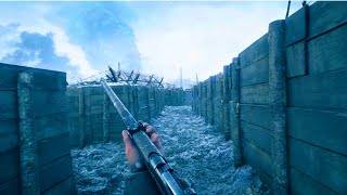 Oh boy No HUD Trench warfare is something else [upl. by Olocin28]