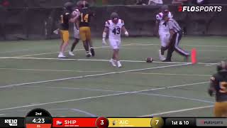 Highlights Shippensburg vs American International  2024 NE10 [upl. by Nomzed]