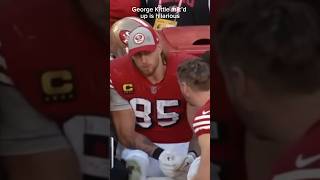 George Kittle mic’d up is hilarious 🤣 [upl. by Ursula]