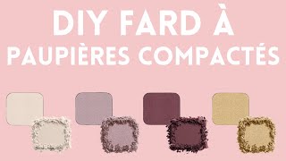 ✮ Recette Minute ✮ Fard à paupières Paillettes Pigments  Compactés ✮  Caly Beauty [upl. by Wenger829]