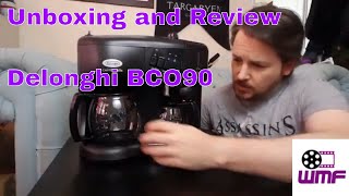 Unboxing and Review Delonghi Cafe Otello BCO90 [upl. by Zillah111]