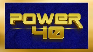 POWER40  4TH JAN 2024 [upl. by Brice]