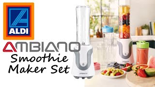 Aldi Specialbuys  Ambiano Smoothie Maker Set  This should blend right in [upl. by Inimak]