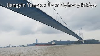 Jiangyin Bridge represents the highest level of bridge construction in China 20 years ago江陰大橋 [upl. by Naimerej]