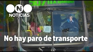 No habrá paro se cubrirán los aguinaldos de los trabajadores del transporte [upl. by Durwin]