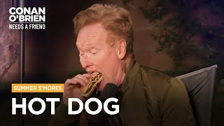 Conan Refuses To Put Ketchup On His Hot Dog  Conan OBrien Needs A Friend [upl. by Nnaihs150]