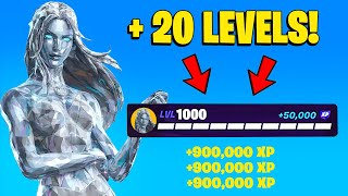 NEW BEST Fortnite SEASON 4 CHAPTER 5 AFK XP GLITCH In Chapter 5 700000 XP [upl. by Ortensia]