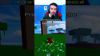 Se fingindo de NPC no BLox Fruits roblox [upl. by Tamma]