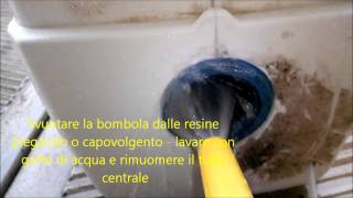 Come sostituire Resine ADDOLCITORE acqua [upl. by Hermon]