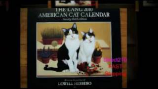 NEW 2010 Lang American Cat Calendar [upl. by Hyacinth850]