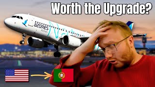 Is Business Class in Europes SECRET Airline Any Good  Azores Airlines [upl. by Mikes]