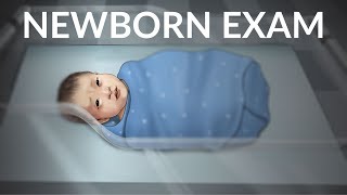 Newborn Exam by N Gold  OPENPediatrics [upl. by Ayekal]