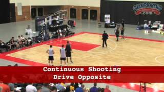 Dave Rice Continuous Shooting Drill [upl. by Retrop280]