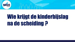 Kinderbijslag bij scheiden [upl. by Aelber254]