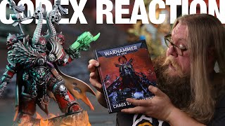 Tychos thoughts on the new Chaos Space Marine Codex [upl. by Natty334]