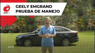 Nuevo sedán con una interesante propuesta  Geely Emgrand  Prueba de manejo [upl. by Ecnerwaled]