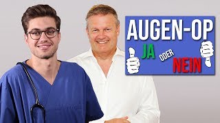 Augenlasern  Risiken Kosten Ablauf  Augenarzt Matthias Maus und Doc Mo [upl. by Eniaj]