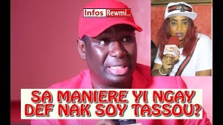 Lanimatrice à Salam Diallo quotloutax boy tassou di maniérou commequot Découvrez la réponse de Salam [upl. by Ahsikal51]