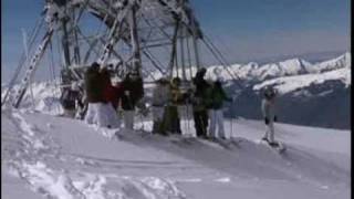 Les Arcs Aguille Rouge Glacier Off Piste [upl. by Enilav764]