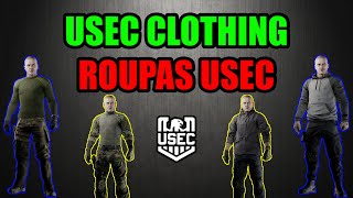 ALL USEC CLOTHING AND GLOVES  Escape From Tarkov [upl. by Akcirred]